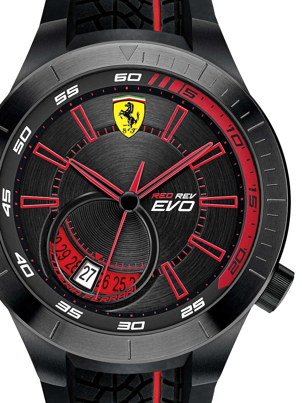 Scuderia Ferrari 0830339 RedRev Evo Herren 46mm 5ATM