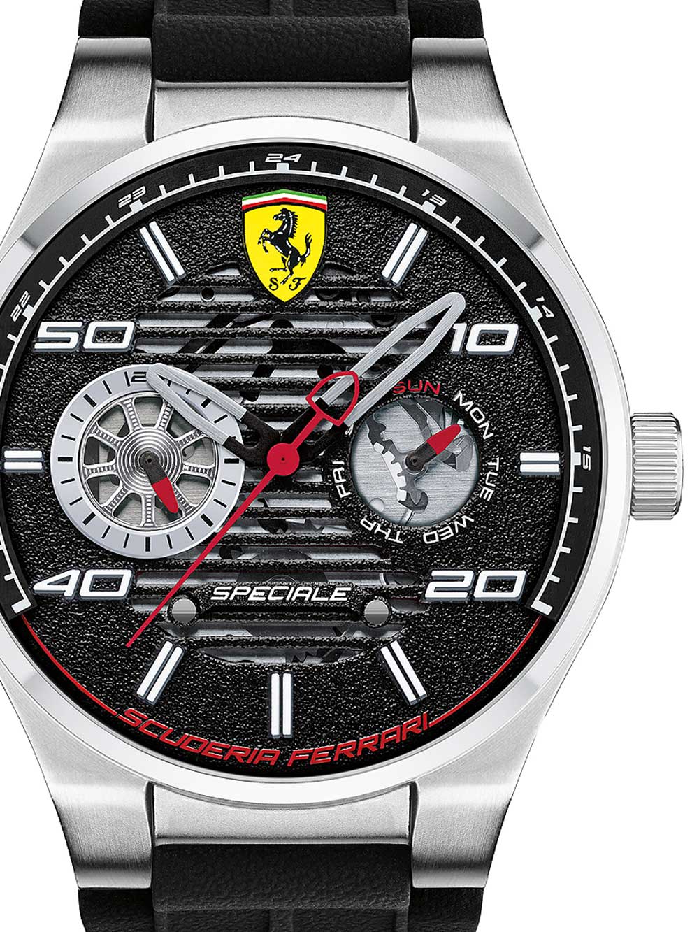 Image of Herrenarmbanduhr Speciale Multifunktion Ferrari schwarz