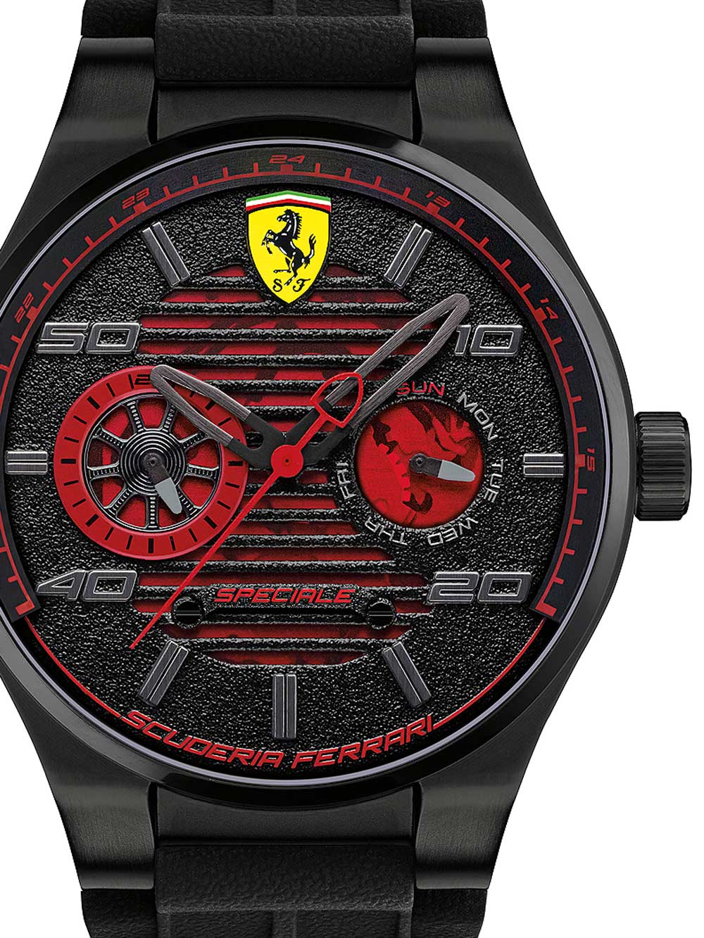 Image of Herrenuhr Speciale Multifunktion Ferrari schwarz