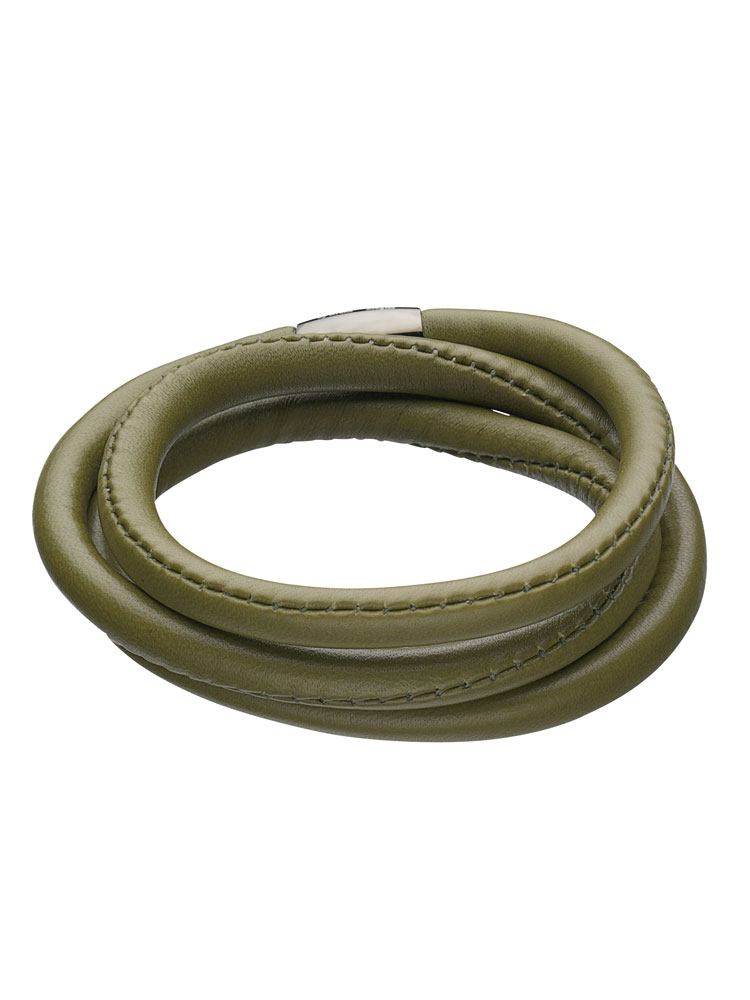 Story Armband 1004896-60 Band Lammnappa Leder olive 60 cm