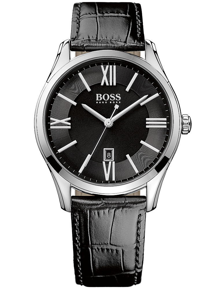 Boss Black Herren Ambassador Round 1513022 43mm 3ATM