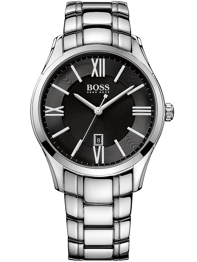 Boss Black Herren Ambassador Round 1513025 43mm 3ATM