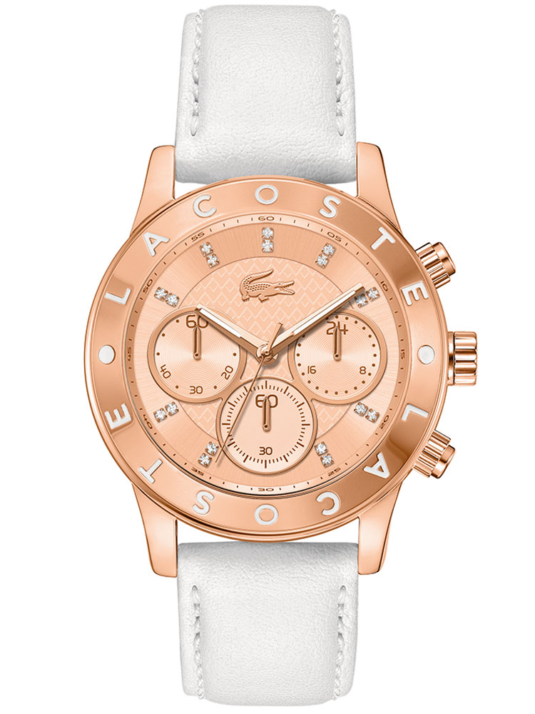 Lacoste 2000831 Charlotte Damen rose weiss 40 mm