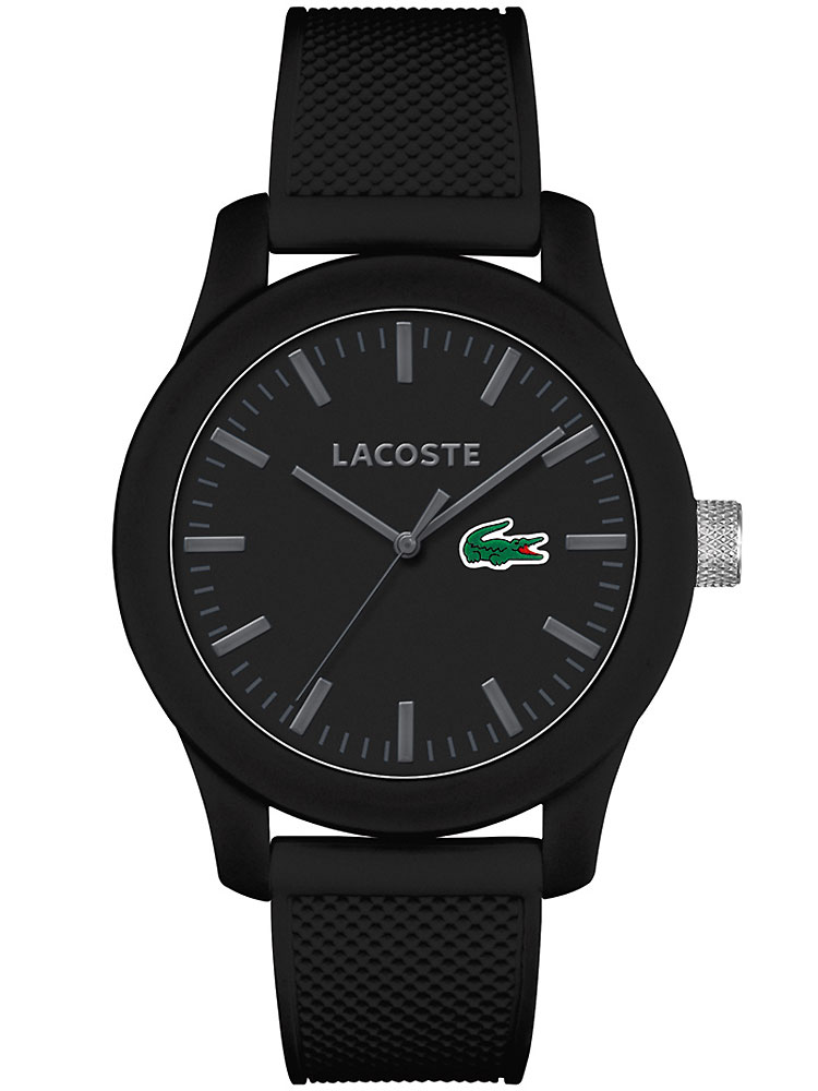 Lacoste 2010766 Unisex Uhr schwarz Silikon 42 mm