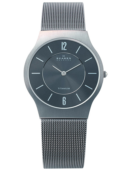 Skagen 233LTTM Slimline Titanium Herrenuhr