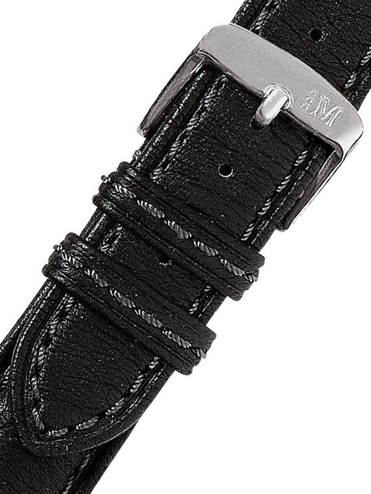 Morellato A01U3221767019CR22 schwarzes Uhrenarmband 22mm