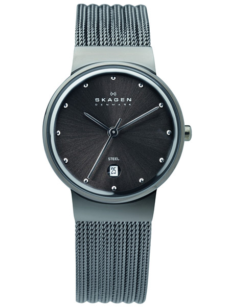 Skagen 355SMM1 Slimline Steel Damenuhr