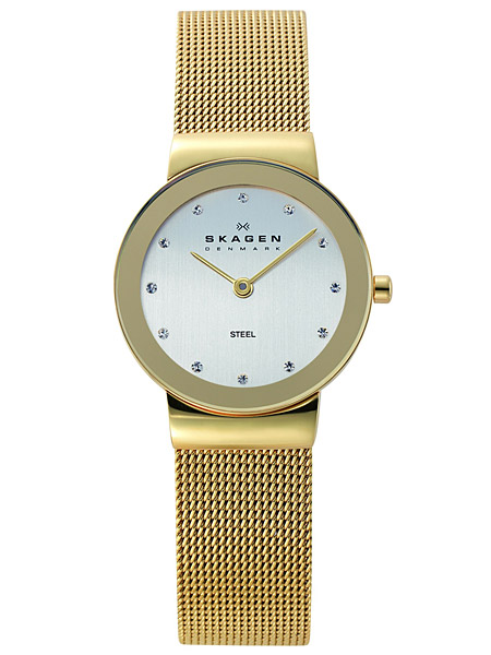 Skagen 358SGGD Slimline Steel Damenuhr