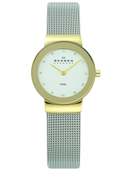 Skagen 358SGSCD Slimline Steel Damenuhr