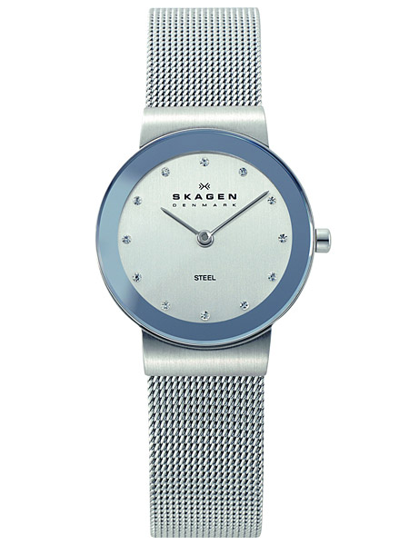 Skagen 358SSSD Slimline Steel Damenuhr