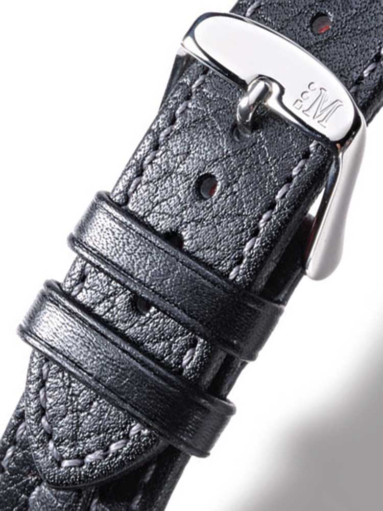 Morellato A01U3971713019CR22 schwarzes Uhrenarmband 22mm