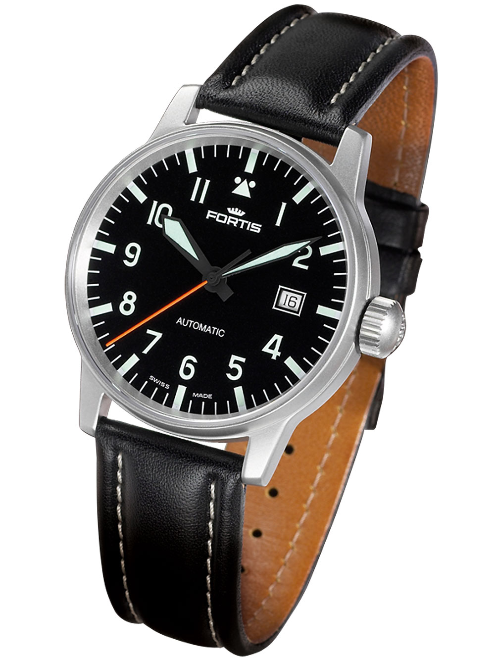 Fortis 595.11.41 L01 Flieger Automatik Grenchen 40mm 10ATM