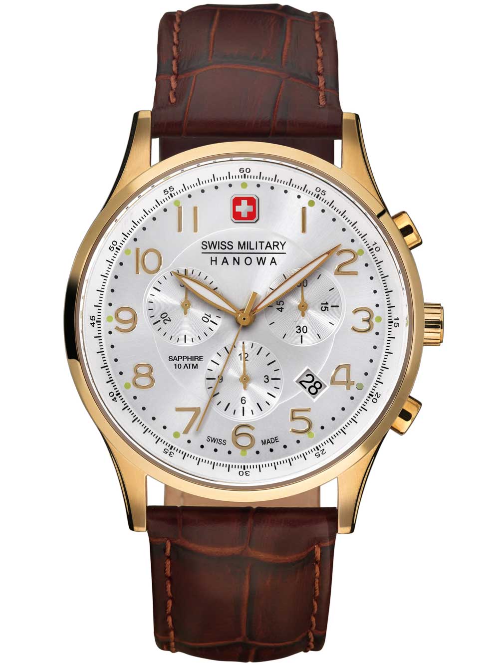 Swiss Military Hanowa 06-4187.02.001 Patriot Chrono 43mm 10ATM