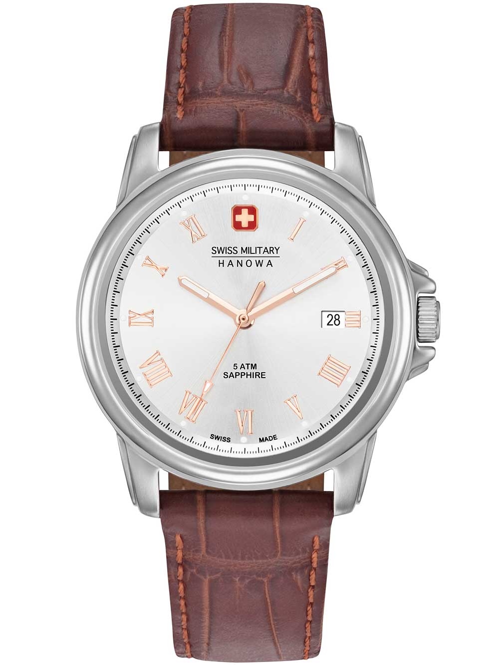 Swiss Military Hanowa 06-4259.04.001.05 Swiss Corporal Herren 39mm 5ATM