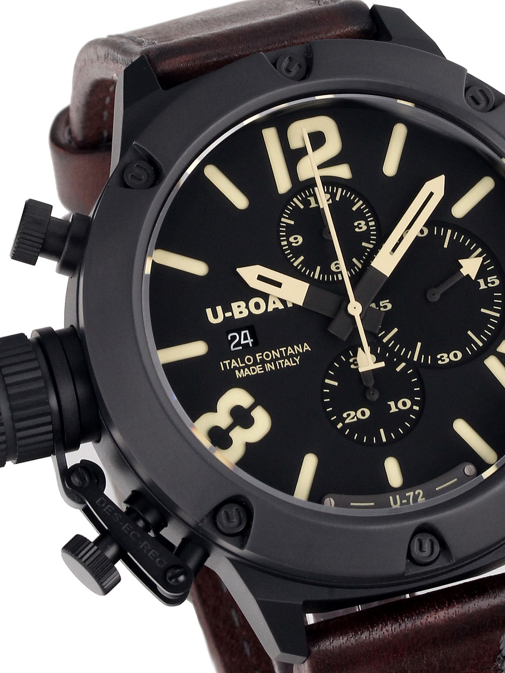 U-Boat 6548/1 Classico Titan IPB Chrono 20ATM 53 mm Limited x/300