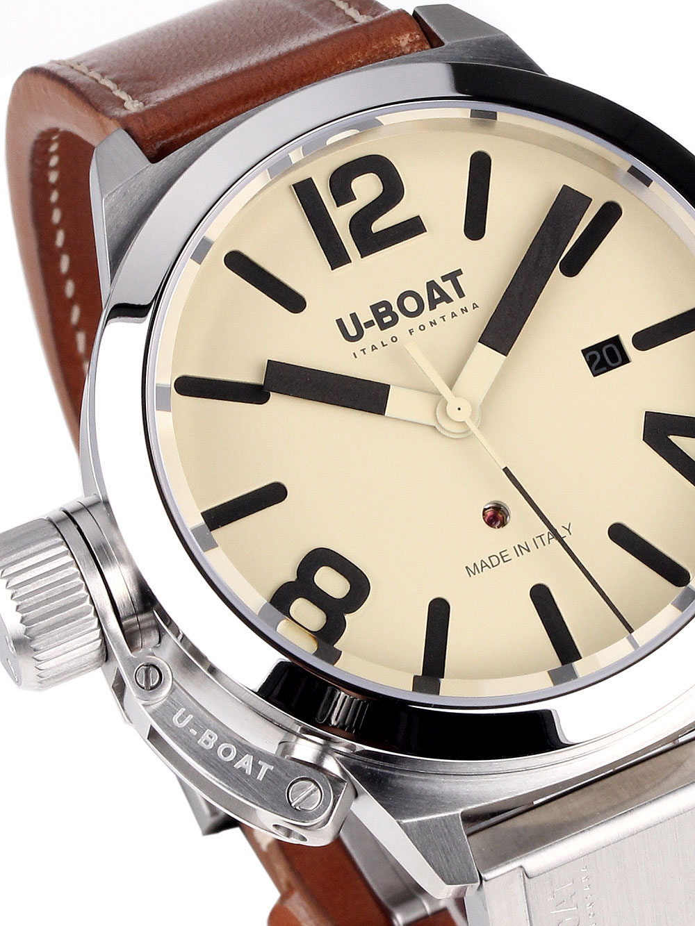 U-Boat 7126 Classico AS Shiny Bezel 45mm 10ATM