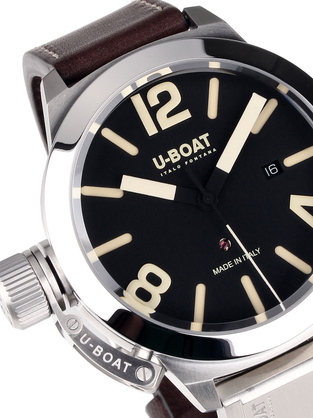 U-Boat 7127 Classico AS Shiny Bezel 45mm 10ATM