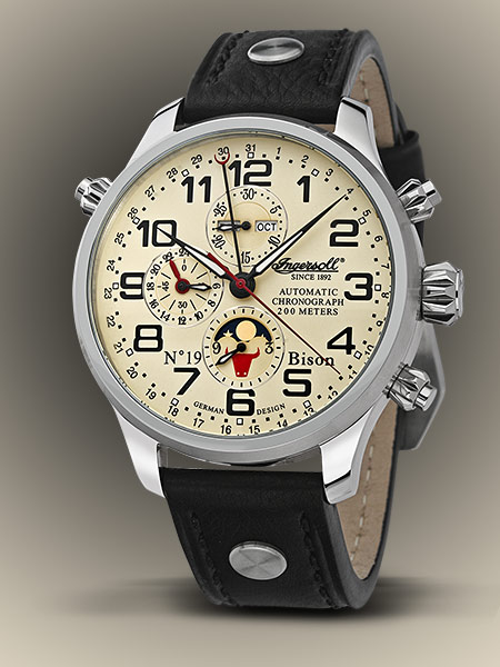 Ingersoll IN6106CR BISON No. 19 Automatik Chronograph