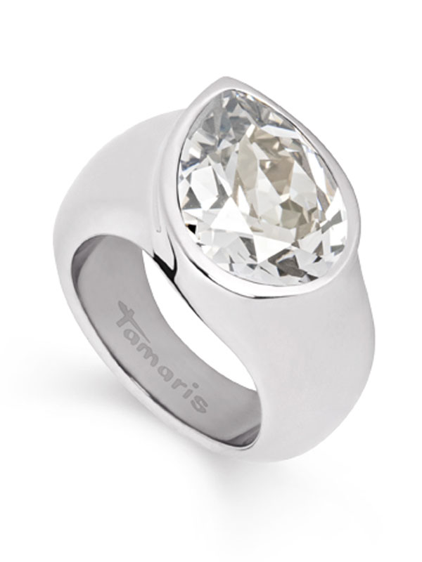 Tamaris Amy Ring A00210017 Gr. 58 Tropfen Stahl silver shade