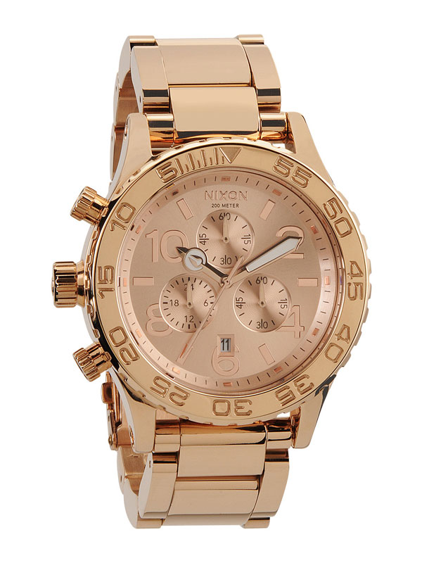 NIXON 42-20 Chrono A037-897 All Rose Gold Unisexuhr