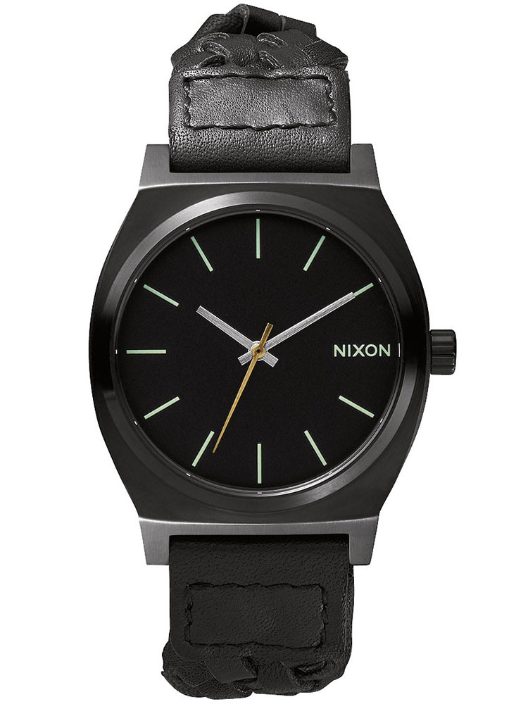 NIXON A045-1928 Time Teller All Black Woven 37mm 10ATM