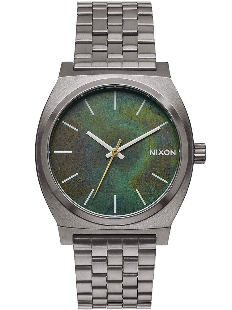 NIXON A045-2069 Time Teller Gunmetal Green Oxyde 37mm 10ATM