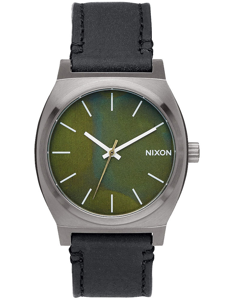 NIXON A045-2070 Time Teller Gunmetal Green Oxyde Black 37mm 10ATM