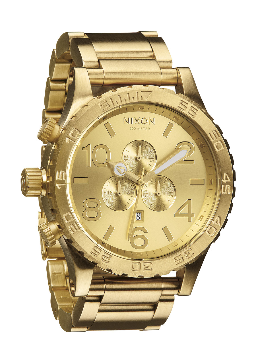 NIXON 51-30 Chrono A083-502 All Gold Herrenuhr