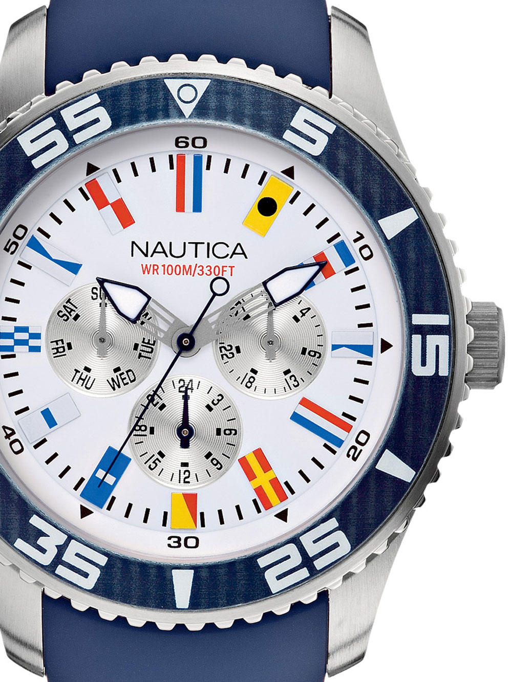 NAUTICA A12627G NST 07 Flag Multifunktion 44 mm 10 ATM