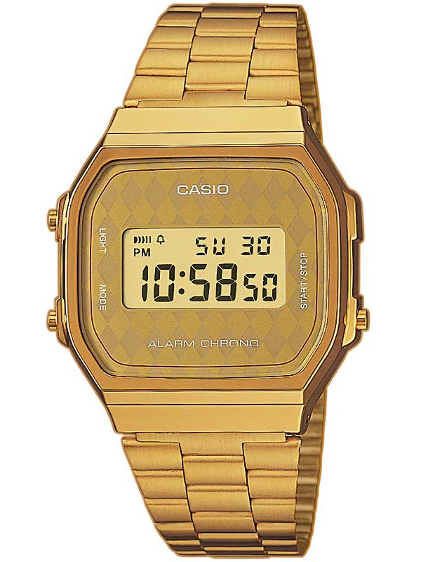 Casio A168WG-9BWEF Collection Herren 35mm 3ATM