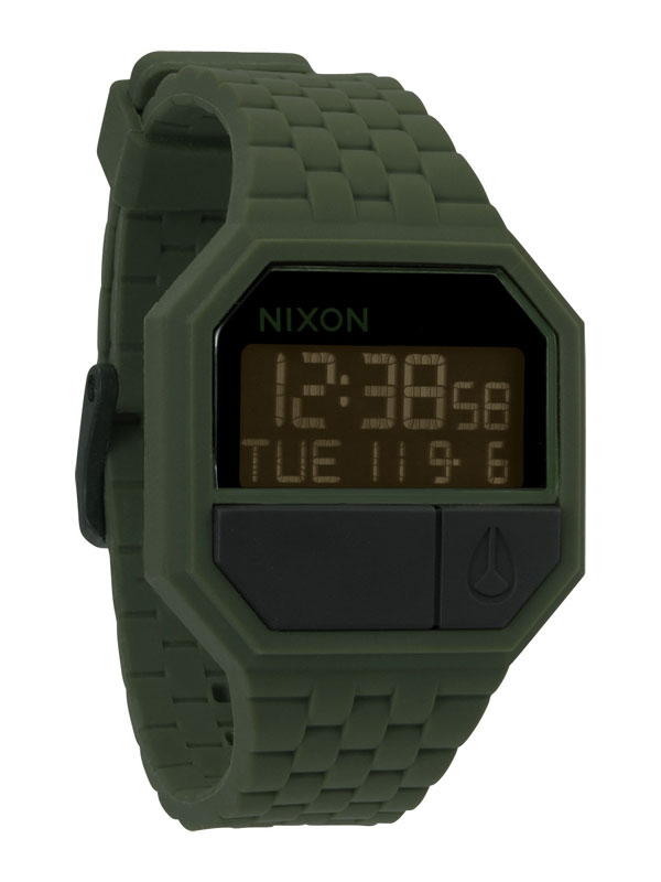 NIXON A169-1042 Rubber Re-Run Matte Black/Surplus