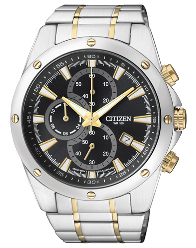 Citizen AN3534-51E Basic Chrono Quarz 44mm 10ATM