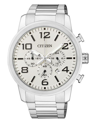 Citizen AN8050-51A Basic Chrono Quarz 42mm 5ATM