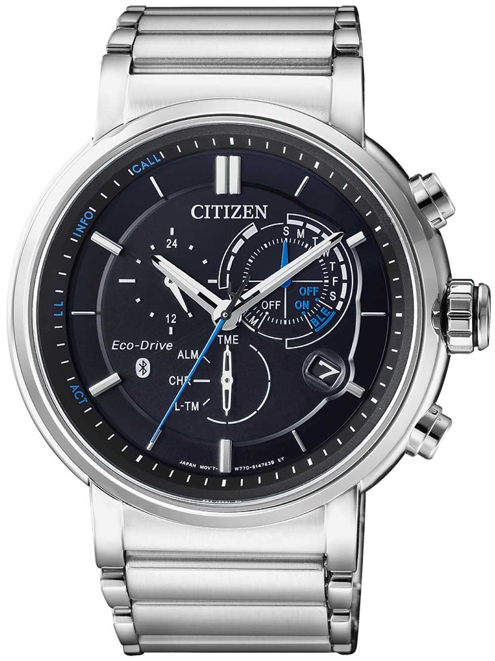 Citizen BZ1001-86E Eco-Drive Bluetooth Smartwatch 45mm 10ATM
