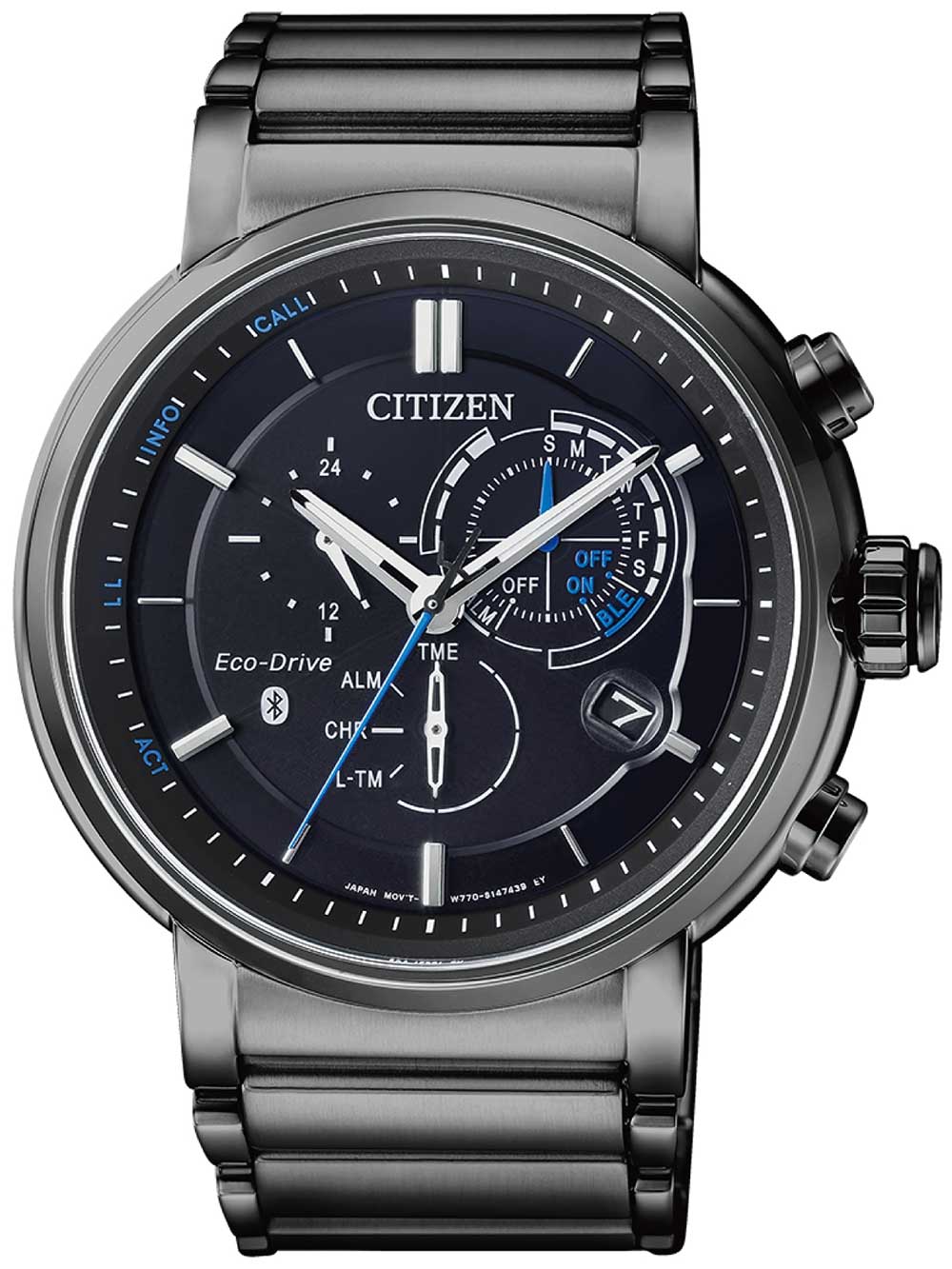 Citizen BZ1006-82E Eco-Drive Bluetooth Smartwatch 45mm 10ATM
