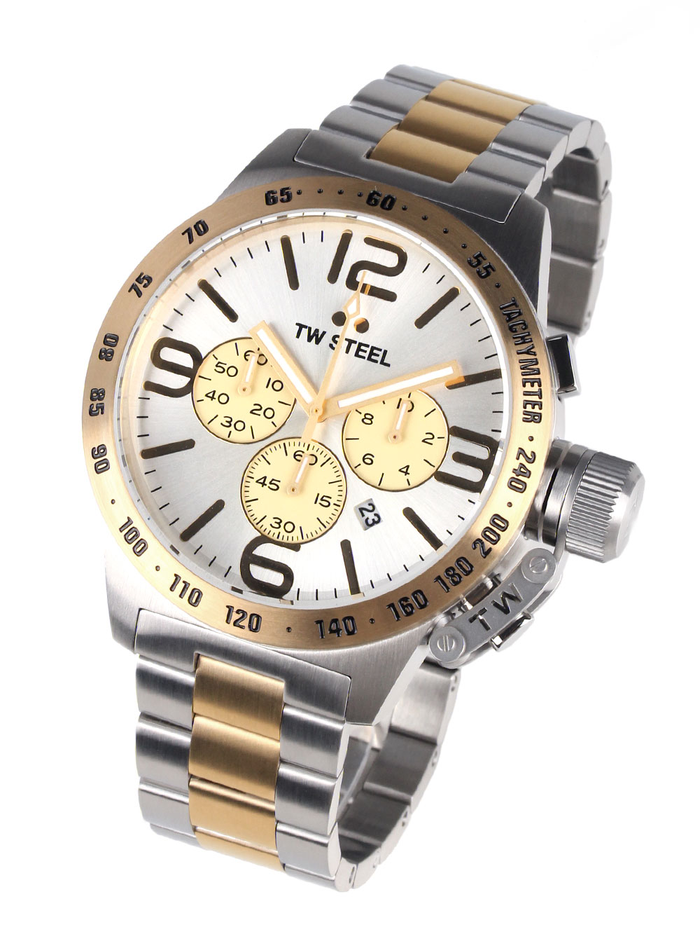 TW-Steel CB34 Canteen Bracelet Chronograph 50mm 10ATM