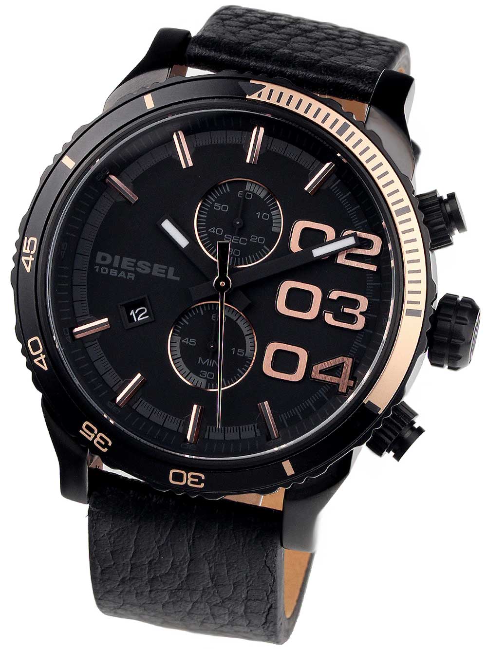 Diesel DZ4327 Double Down Chrono Herren 51mm 10ATM