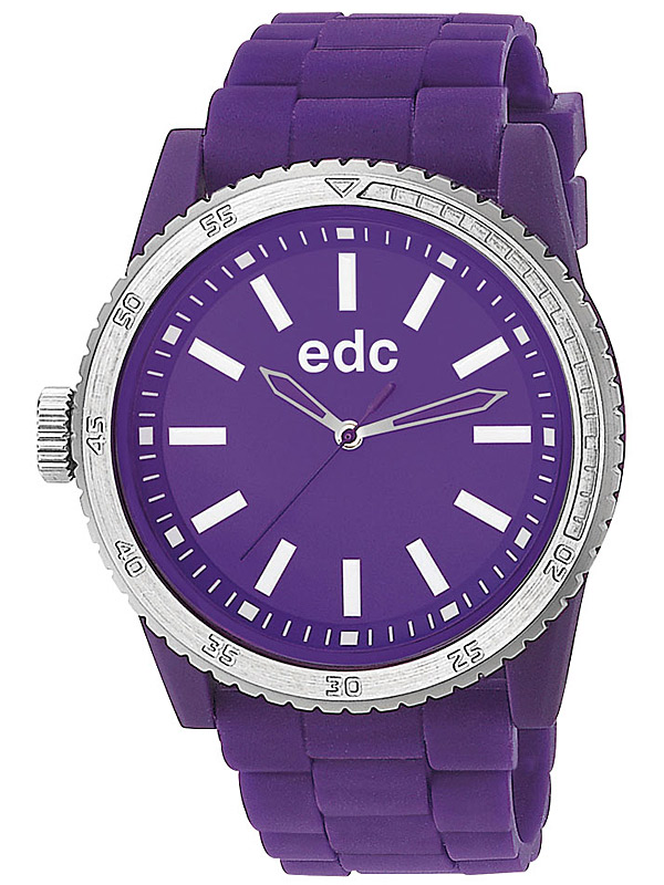 edc by Esprit EE100922006 Rubber Starlet Crazy Purple Damenuhr