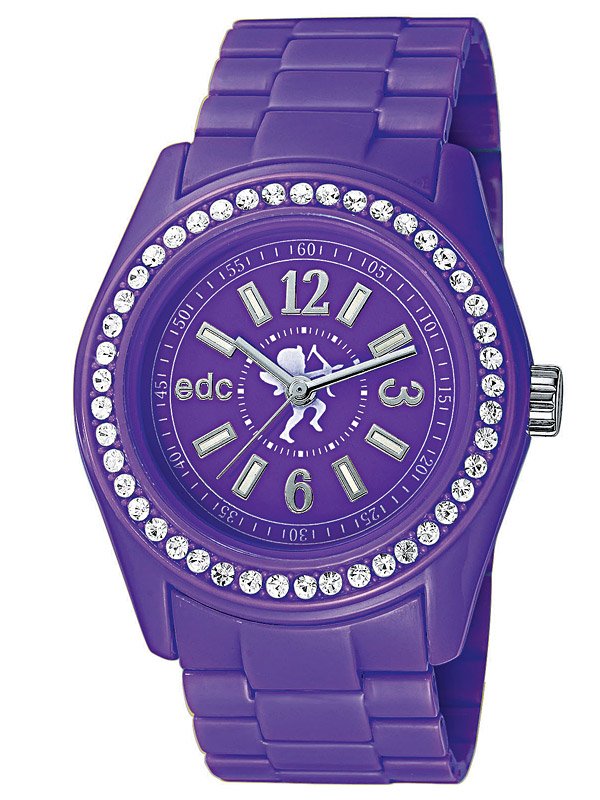 edc by Esprit EE900172005 Disco Glam Purple Damenuhr