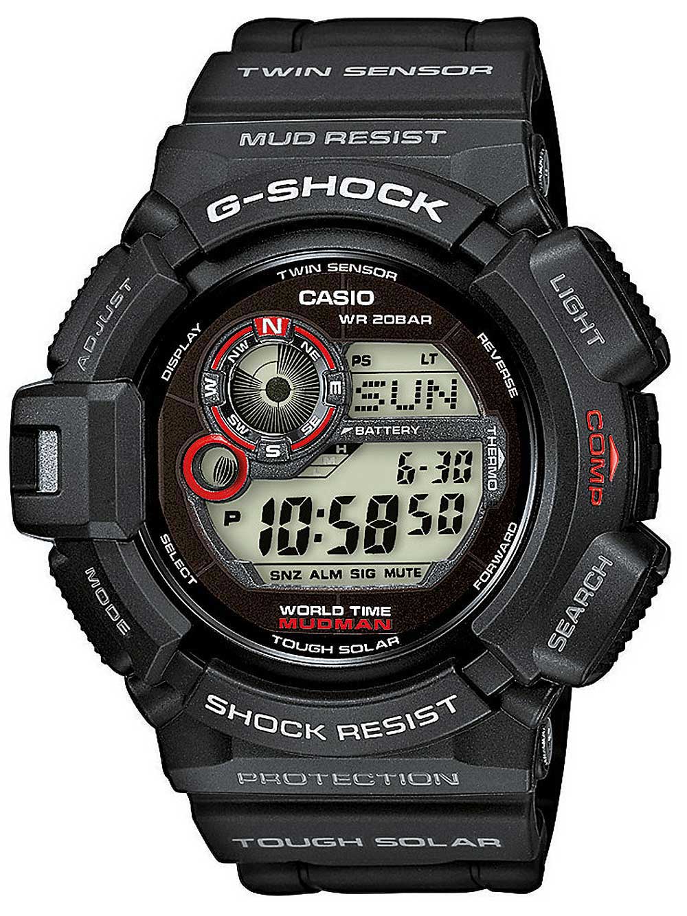 Casio G-9300-1ER G-Shock 47mm 20ATM