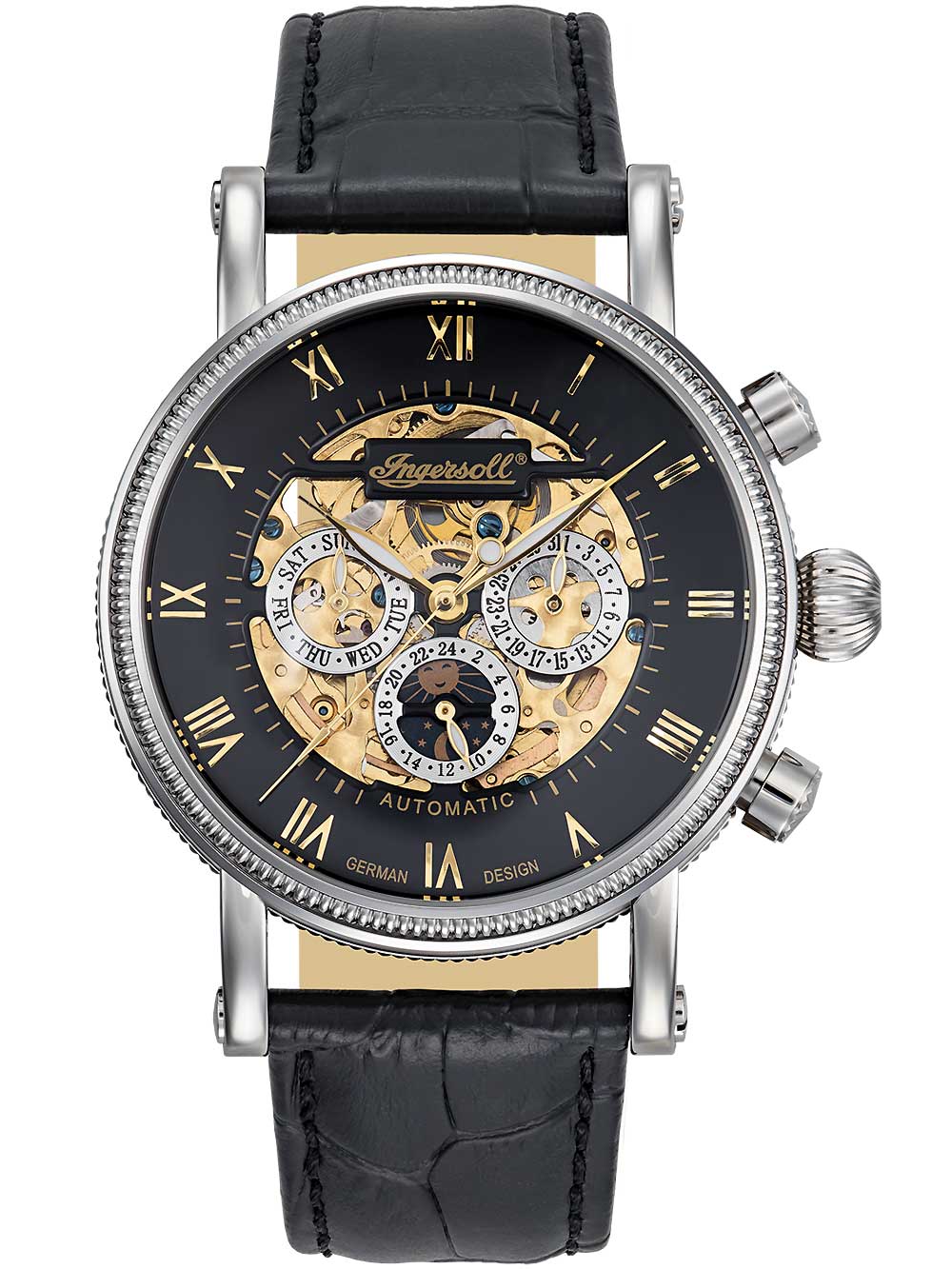 Image of Alaska II Automatik Herrenuhr Ingersoll gold