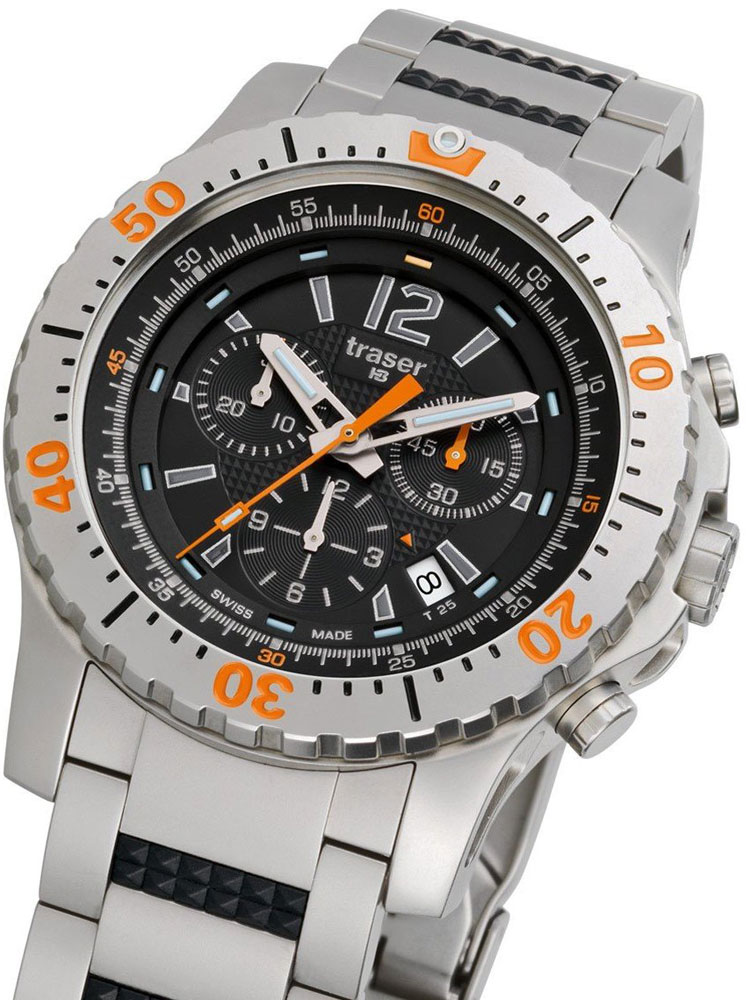 Traser H3 P6602.R53.0S.01 Extreme Sport Chronograph 20ATM Saphirglas