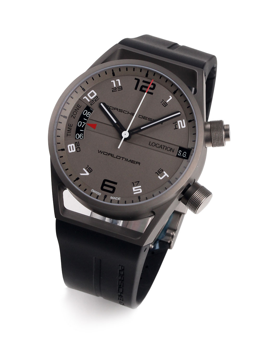 Porsche Design 6750.10.24.1180 P6750 Worldtimer 45mm 10ATM