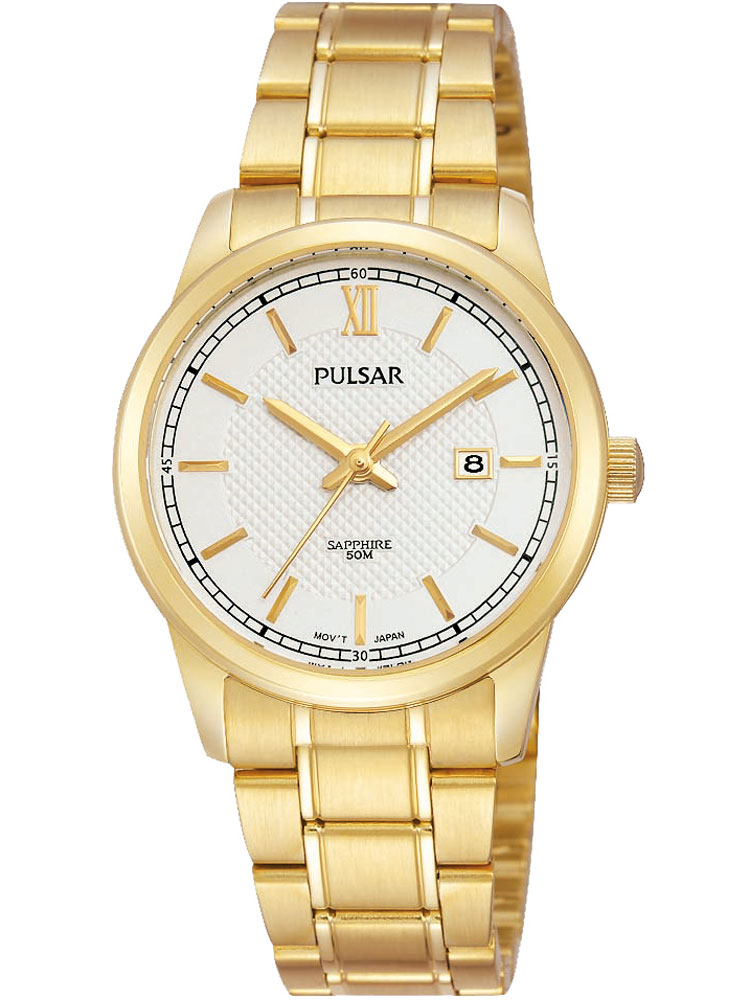 Pulsar PH7400X1 Damenuhr 50M gold 30mm