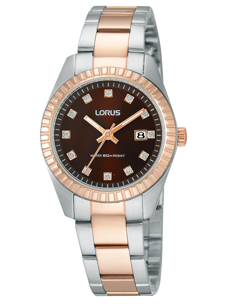 Lorus 5atm Rp636cx9 Damenuhr Multifunktion 37mm vYf76gby