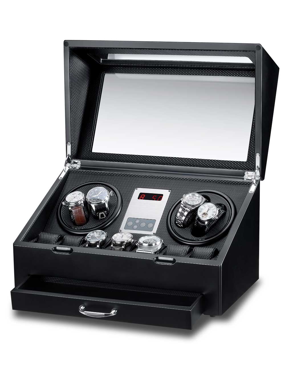Rothenschild Uhrenbeweger [4+7+X] Panama RS-2312-BK