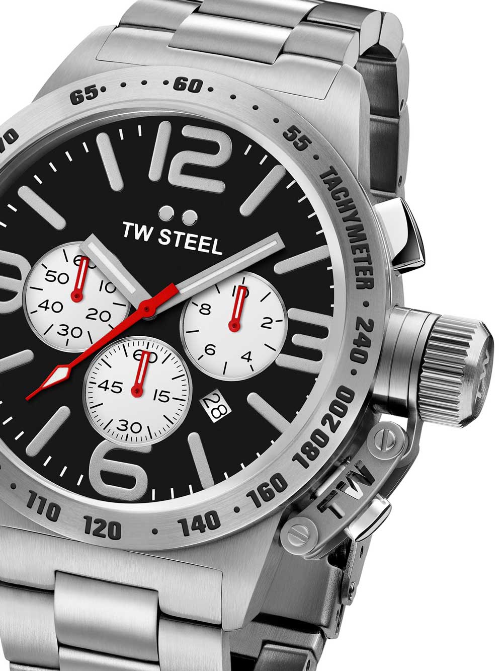 TW-Steel CB4 Canteen Bracelet Chronograph 50mm 10ATM