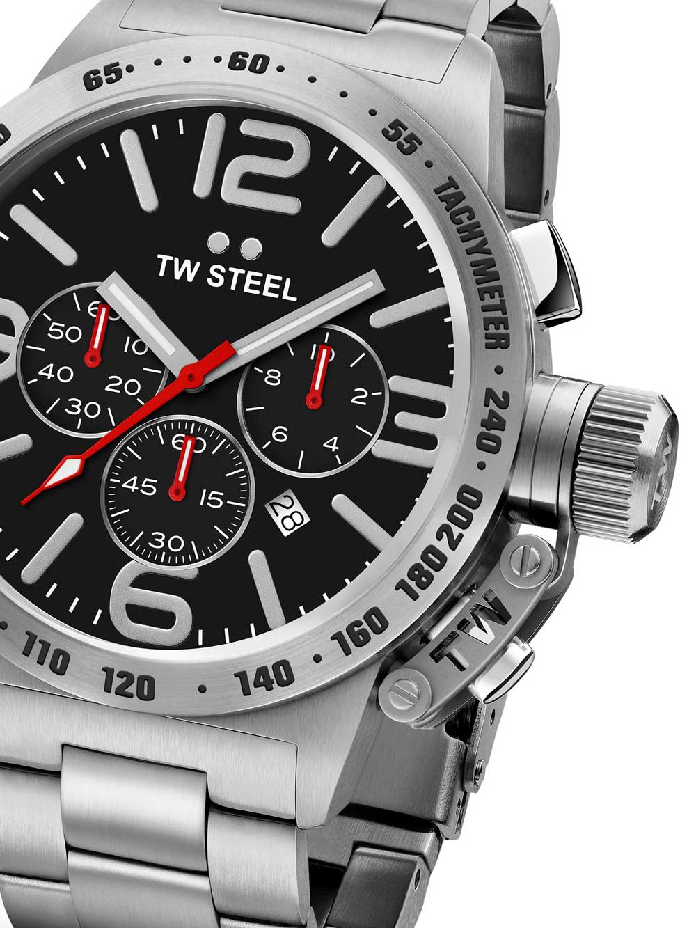 TW-Steel CB8 Canteen Bracelet Chronograph 50mm 10ATM