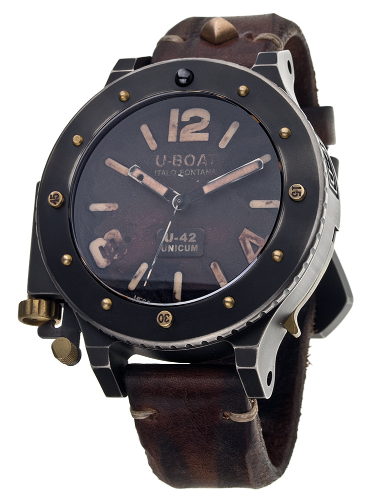 Image of U-Boat U-42 Unicum 8088 Editio Secunda Titanium - Bronze 53 mm Autom.