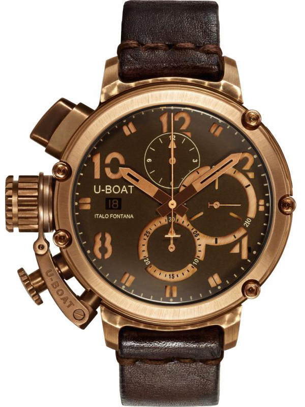 Image of U-Boat Chimera U-51 6945 Autom. Chronograph Bronze 46 mm